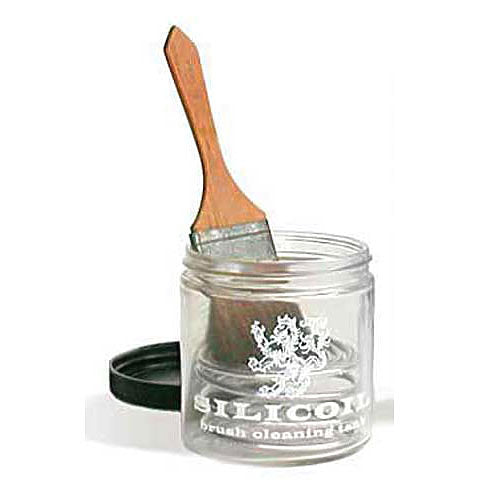 Silicoil Brush Cleaning Tank Jar - by Silicoil - K. A. Artist Shop