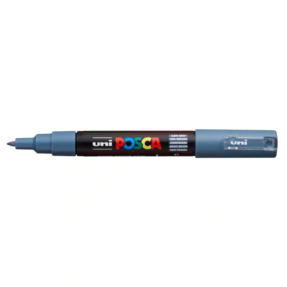 POSCA Acrylic Paint Markers - PC-1M / 0.7mm - Slate Grey by POSCA - K. A. Artist Shop