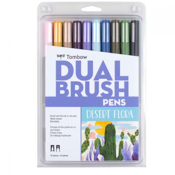 Tombow Dual Brush Pens - Set of 10 - by Tombow - K. A. Artist Shop