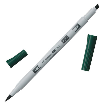 Tombow ABT PRO Alcohol-Based Art Marker - Cools - Individuals - P249 - Hunter Green by Tombow - K. A. Artist Shop