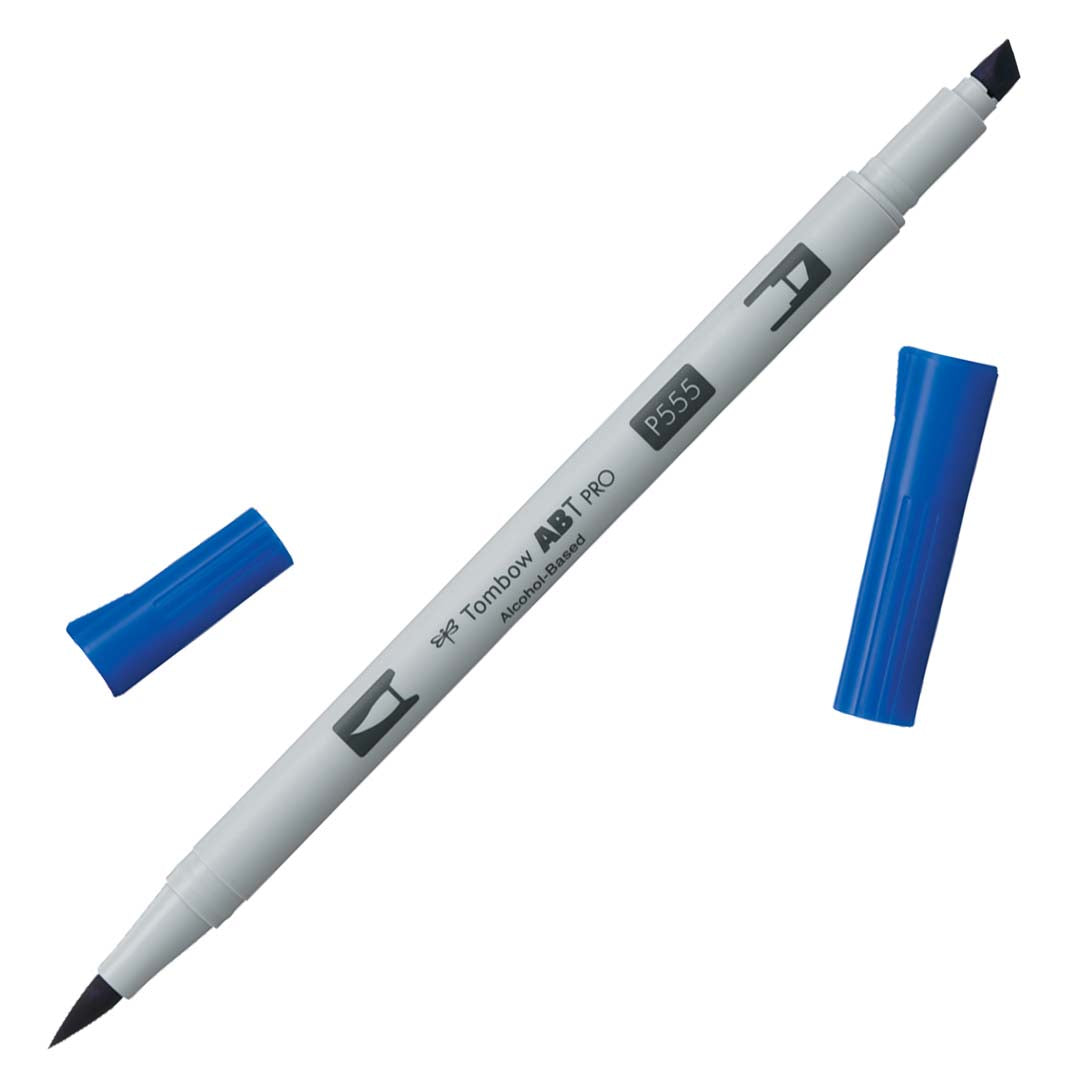 Tombow ABT PRO Alcohol-Based Art Marker - Cools - Individuals - P555 - Ultramarine by Tombow - K. A. Artist Shop