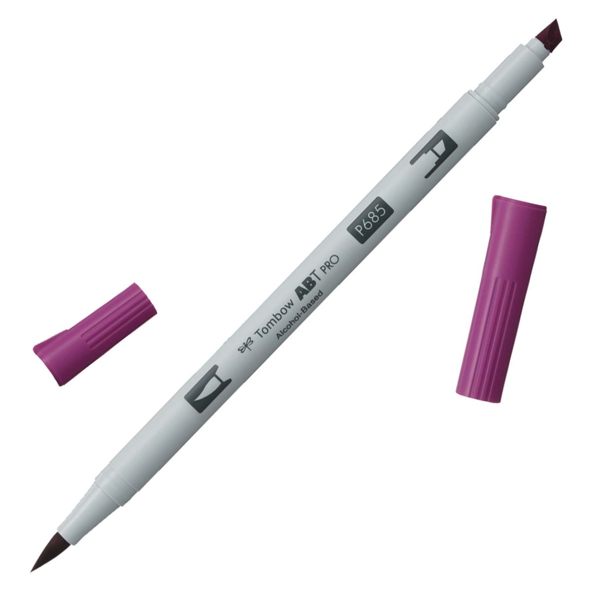 Tombow ABT PRO Alcohol-Based Art Marker - Cools - Individuals - P685 - Deep Magenta by Tombow - K. A. Artist Shop