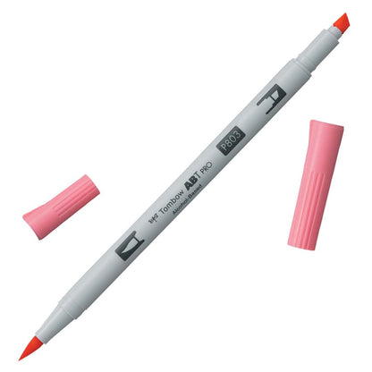 Tombow ABT PRO Alcohol-Based Art Marker - Warms - Individuals - P803 - Pink Punch by Tombow - K. A. Artist Shop