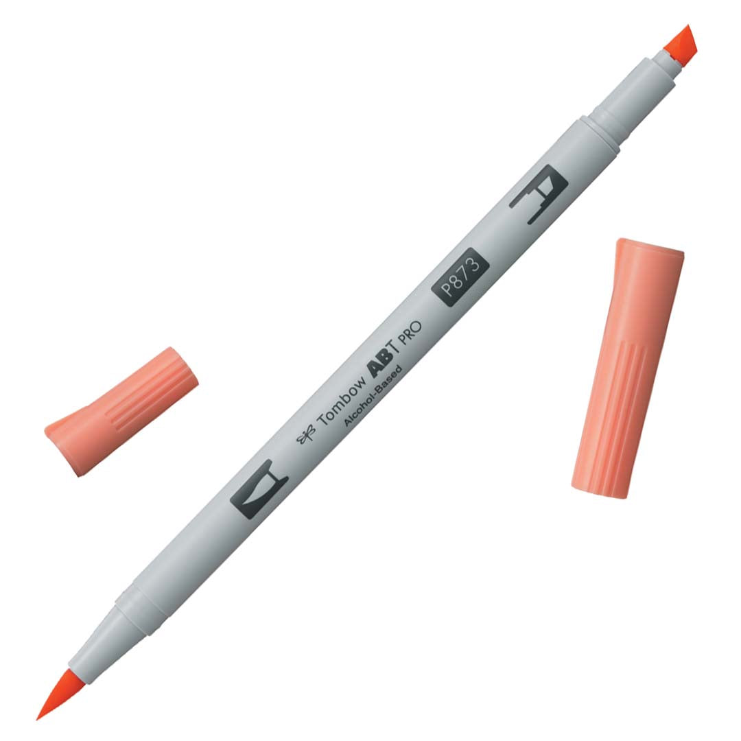 Tombow ABT PRO Alcohol-Based Art Marker - Warms - Individuals - P873 - Coral by Tombow - K. A. Artist Shop