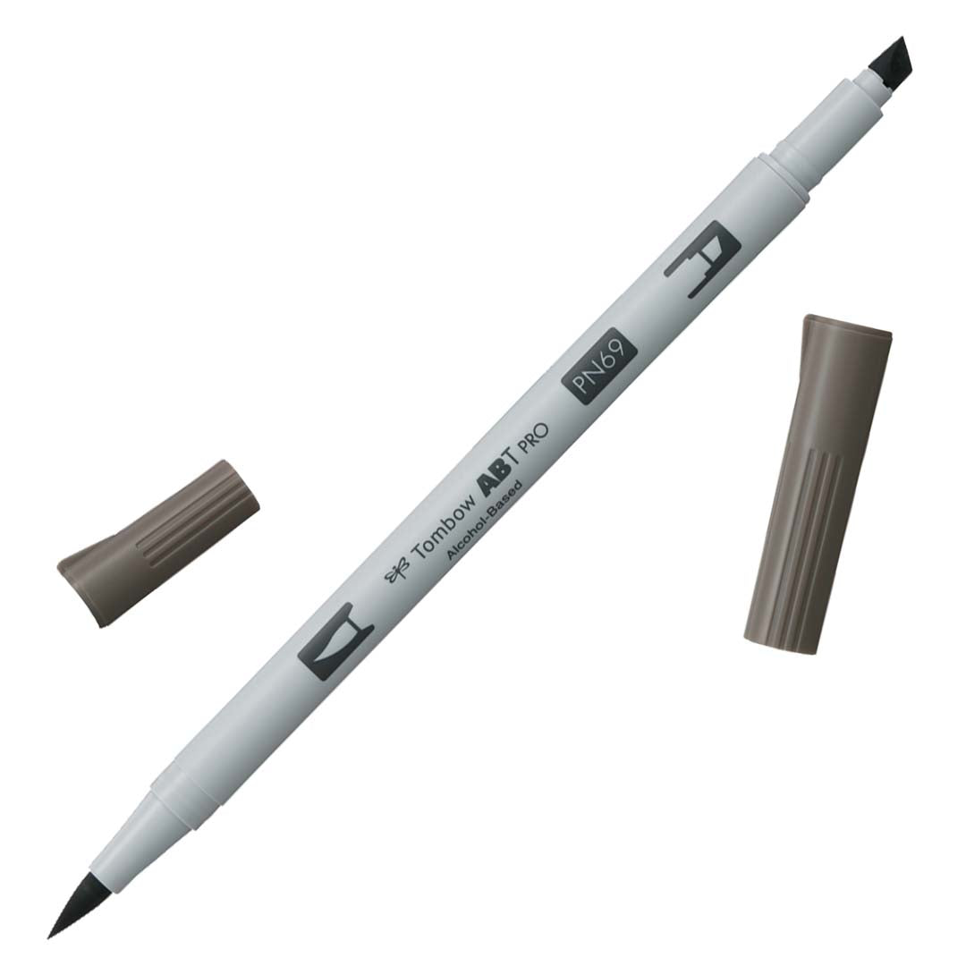 Tombow ABT PRO Alcohol-Based Art Marker - Neutrals - Individuals - PN69 - Warm Gray 4 by Tombow - K. A. Artist Shop