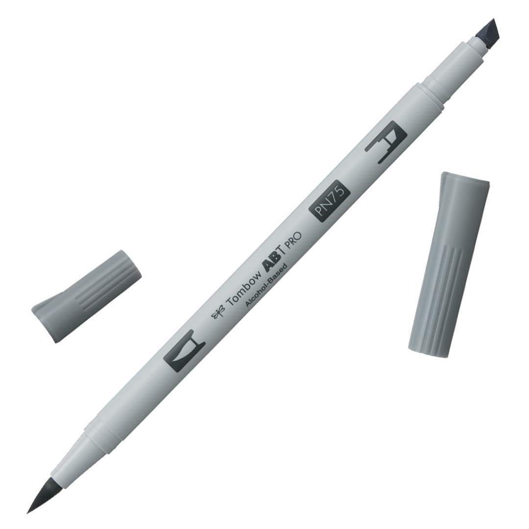 Tombow ABT PRO Alcohol-Based Art Marker - Neutrals - Individuals - PN75 - Cool Gray 3 by Tombow - K. A. Artist Shop