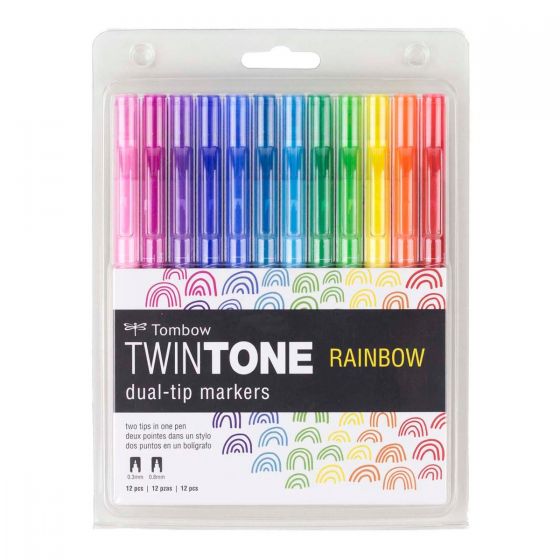 Tombow Twintone Dual Tip Marker Sets - by Tombow - K. A. Artist Shop