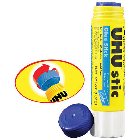 Uhu Magic Blue Glue Stick - by Uhu - K. A. Artist Shop
