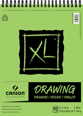 Canson XL Drawing Pad - 11 x 14 inches by Canson - K. A. Artist Shop