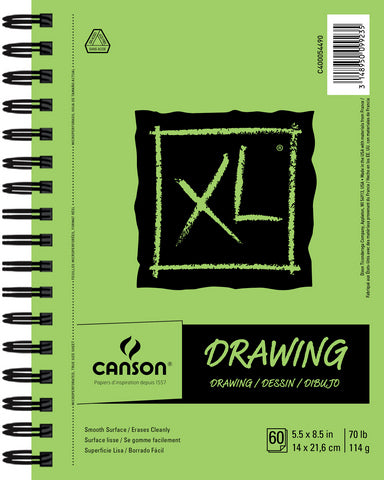 Canson XL Drawing Pad - 5.5 x 8.5 inches by Canson - K. A. Artist Shop